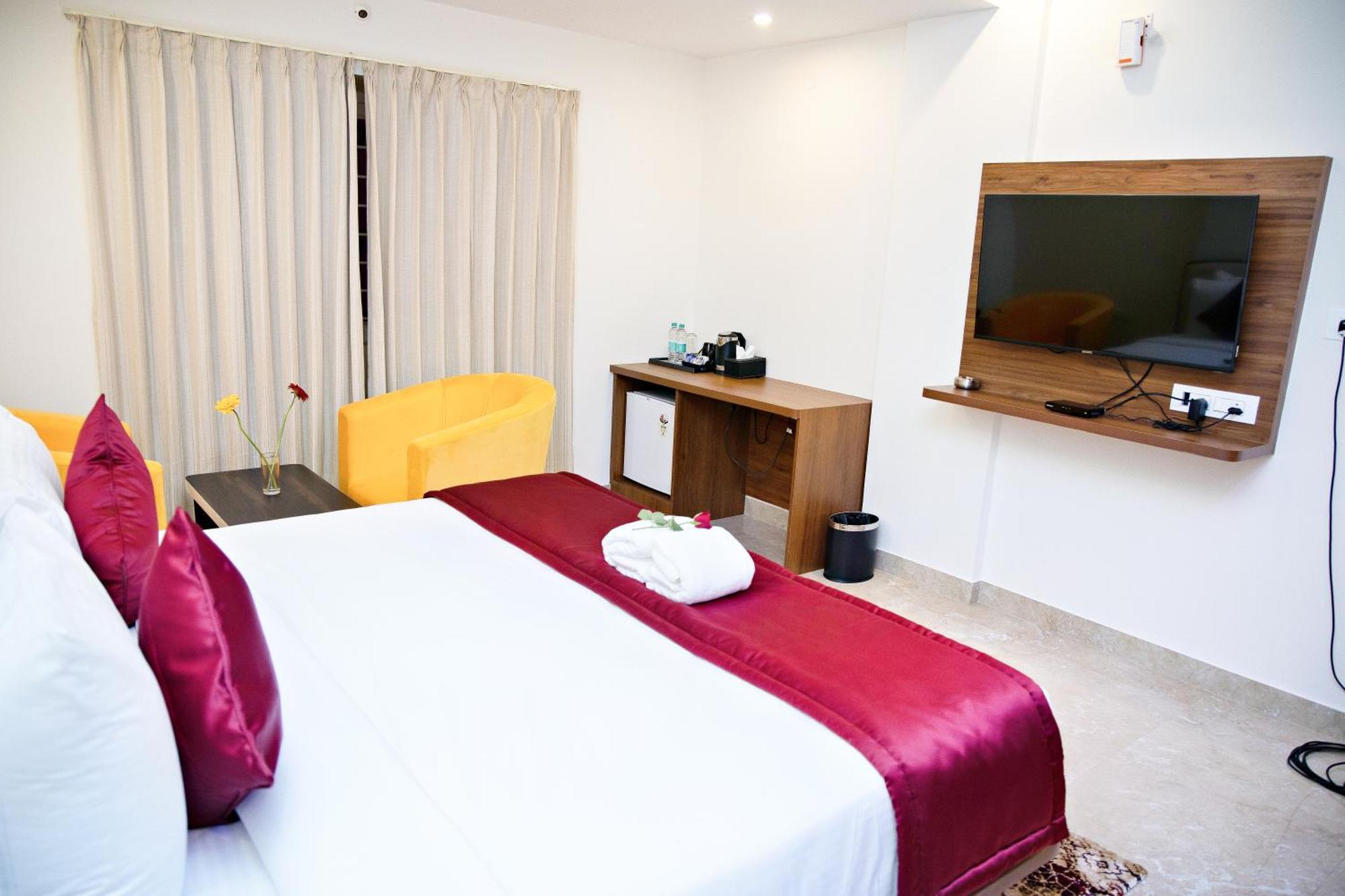 Villa Grand Hotel Near Kempegowda International Airport Devanahalli Bagian luar foto
